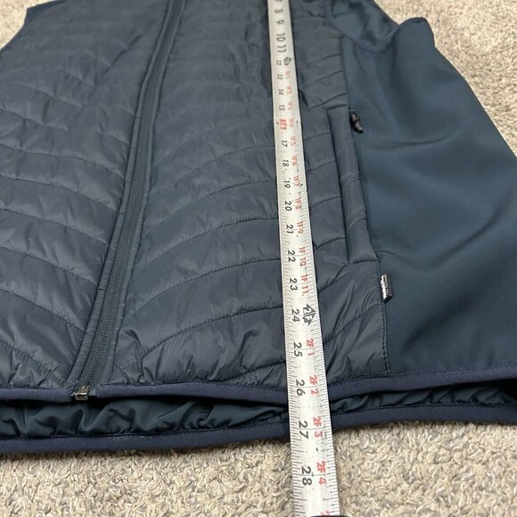 Nimbus Play Benton Hybrid Puffer Vest Men's XL Navy‎ Blue Full Zip - Picture 7 of 8